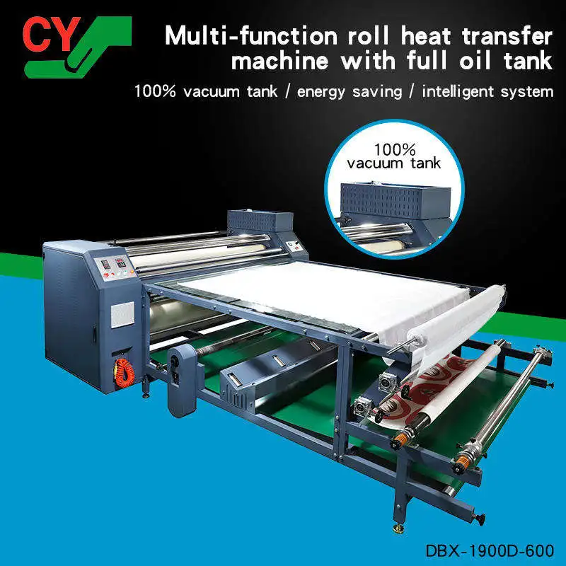 Oil Drum rolling calandra machine sublimation 1.7mt/2.0mt/2.5mt