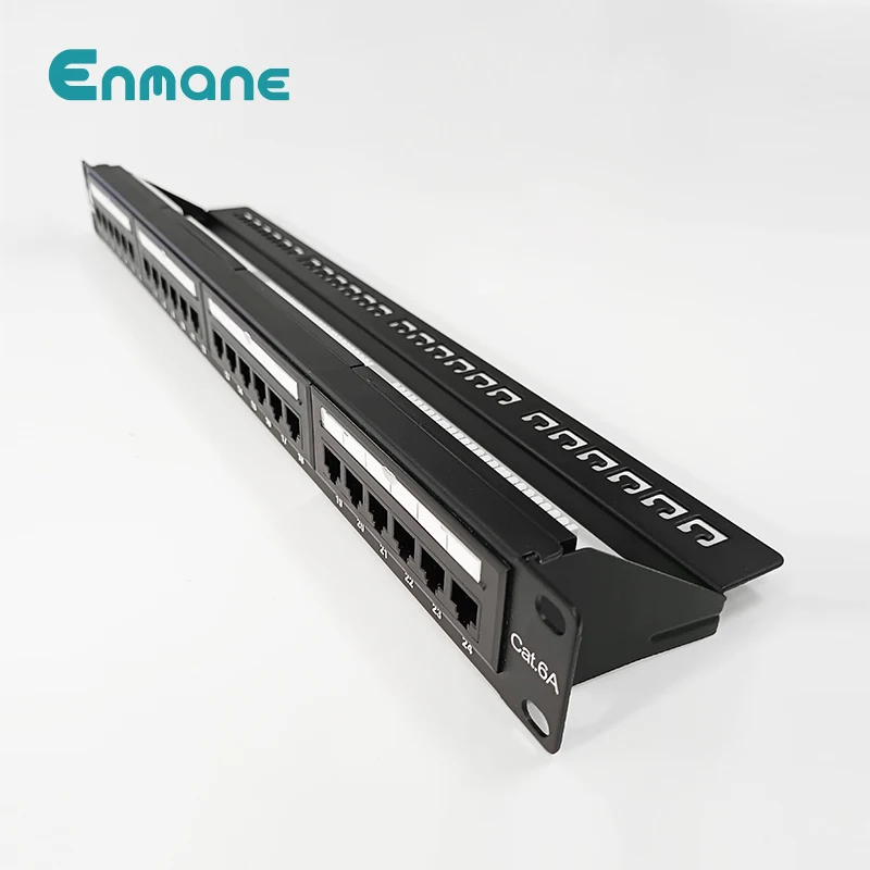 patch panel 1u 90 High Quality Network Accessories cta6 24 port patch panel rj45 delte patches