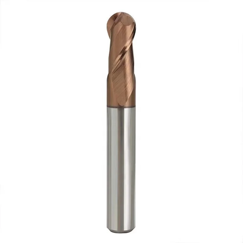 High quality 4 Flute carbide end mill  CNC indexable end mill  square integral end mills HRC55