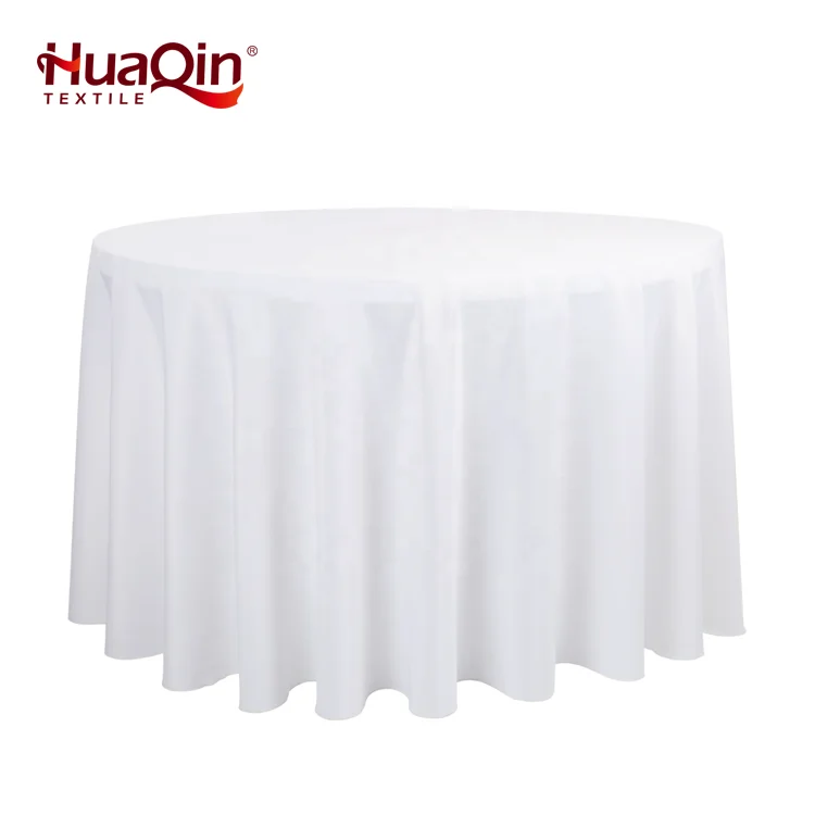 Hotel Table Cover  Wedding Round Washable Tablecloth