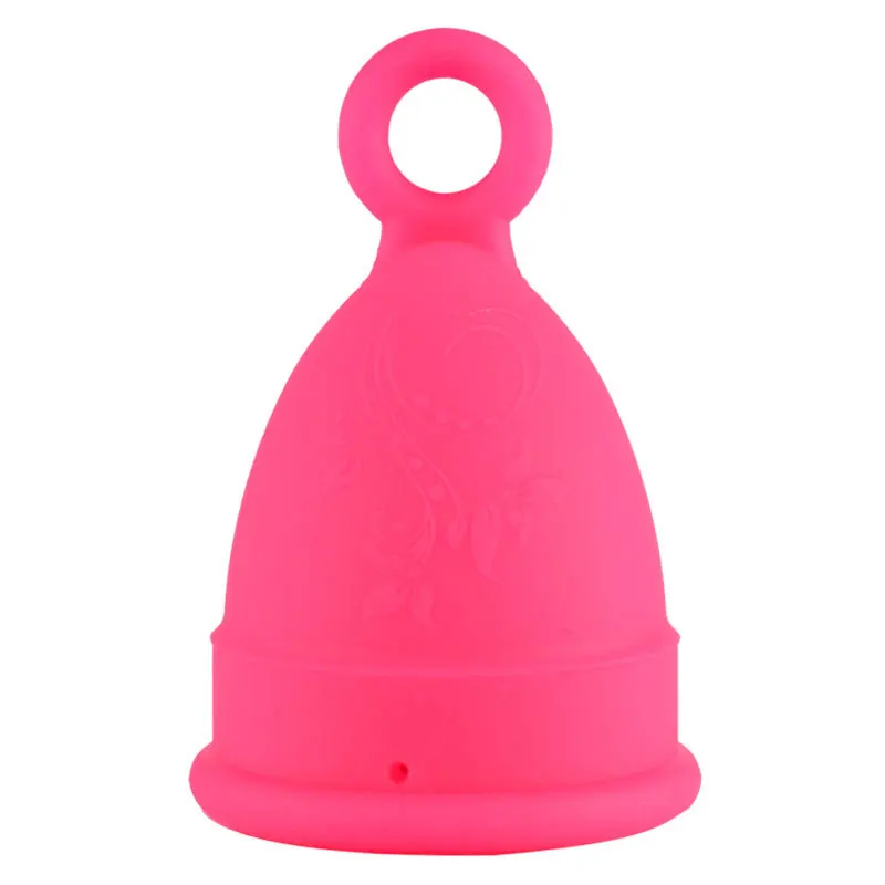 Free sample Private customized Silicone Menstrual Cup Colorful Reusable Period Cup
