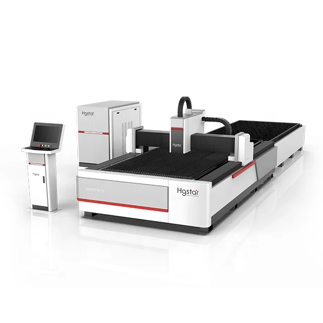 2022 smart 3015 Plus double pallet fiber laser cutting machine for steel 1000W 2000W 3000W