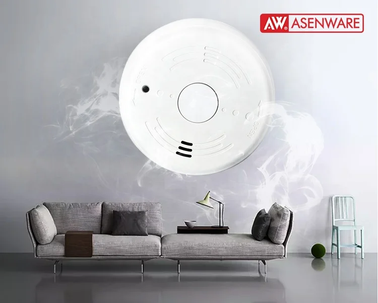 TUV Asenware Global детектор дыма беспроводной для пожарной