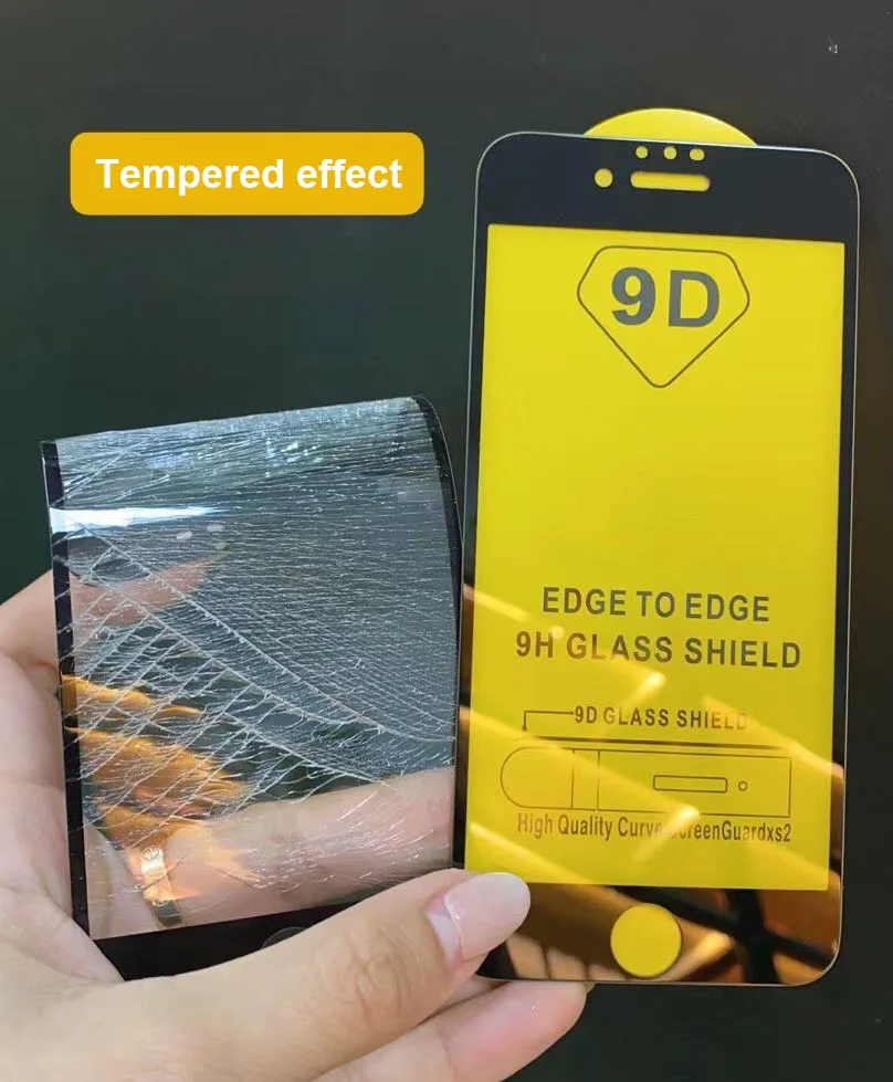 Cheap price 9h explosion-proof 9D full cover cell phone tempered glass screen protector for alcatel 3L 2021