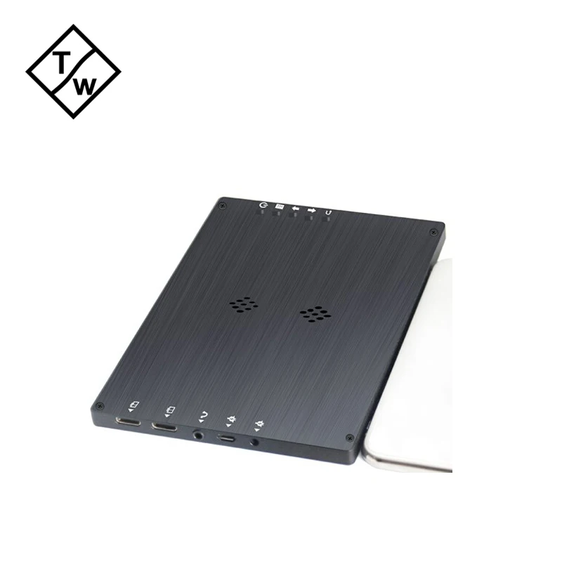 5V Power Supply 7 inch Mini LCD Monitor with CNC Aluminium Alloy Casing