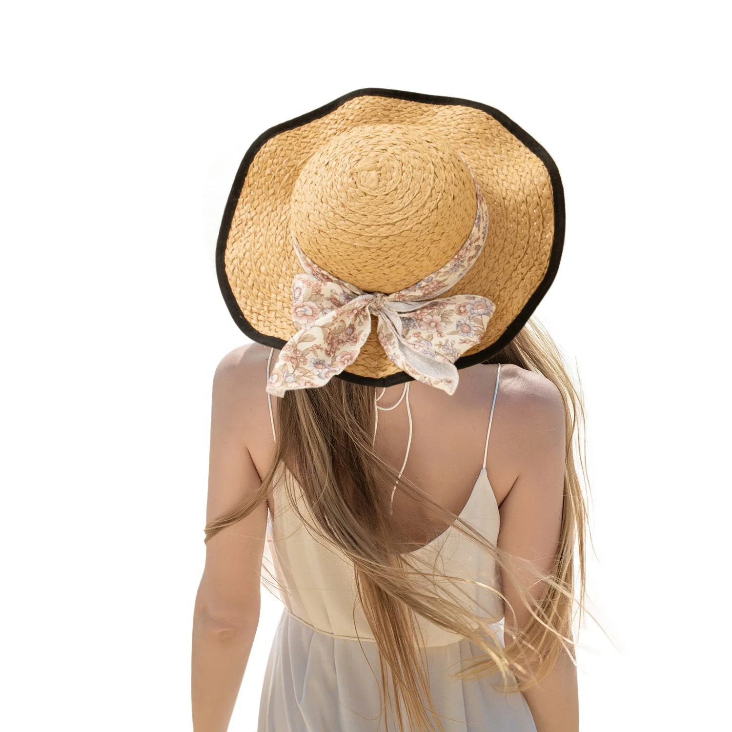Wholesale Beach Fisherman Hat Sunhat Straw Hat For Women