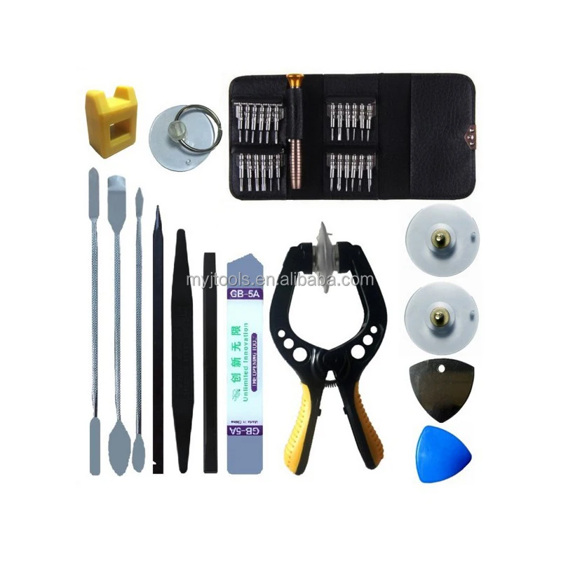 38 pcs mobile precision screw driver repair tools kit