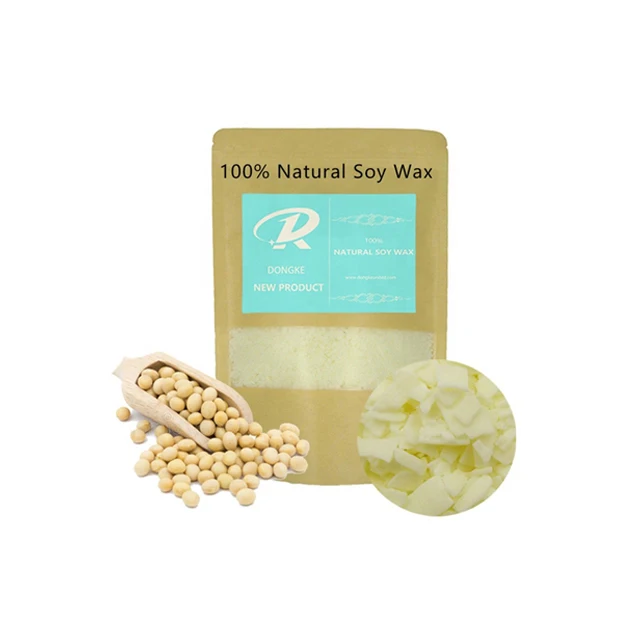 Wholesale Natural Soy Wax For Candle Making / Soy Wax Flakes / Soy Wax Raw