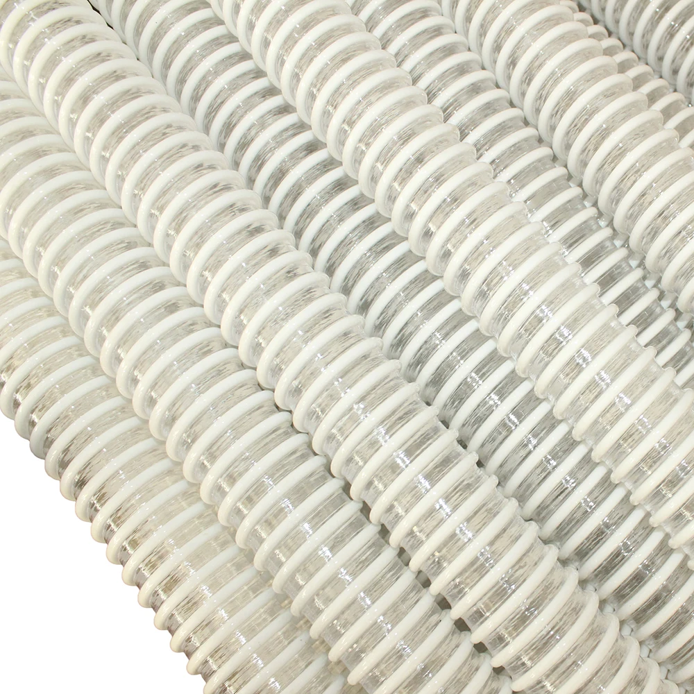 6 Inch  High Pressure  Pvc Reinforced Spiral Air Ventilation PVC Flexible Ducting Hose