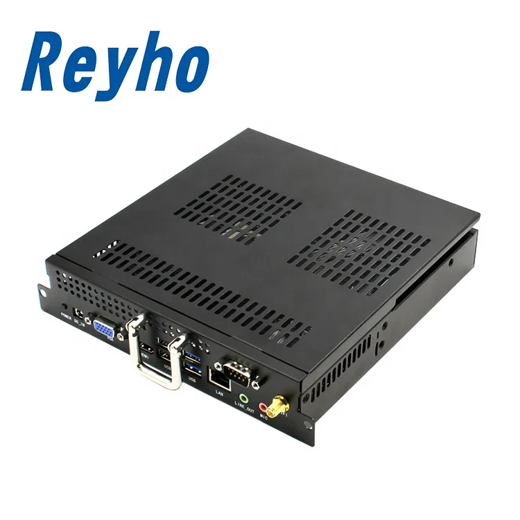 Стандартный мини-ПК OPS 4K в настольных компьютерах для офиса, школы, промышленный встроенный компьютер