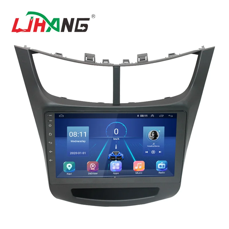 LJHANG 4G+64G DSP Android 11 Car Multimedia Player For Chevrolet Sail aveo 2015-2019 2 Din Radio GPS Navi Stereo WiFi Octa Core