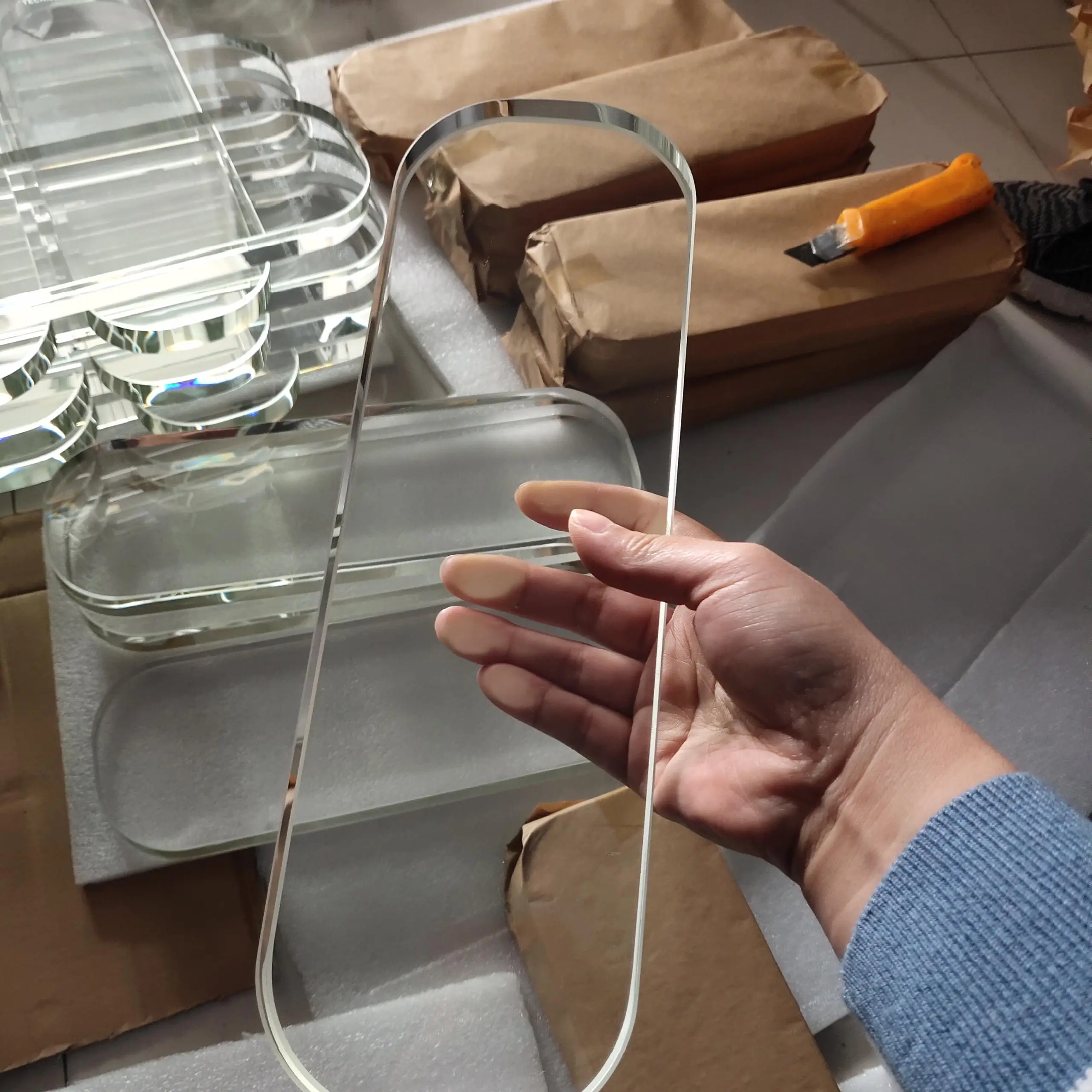 Factory Supply Optical Glass High-purity Quartz Plate Fused Silica Quartz Glass Sheet