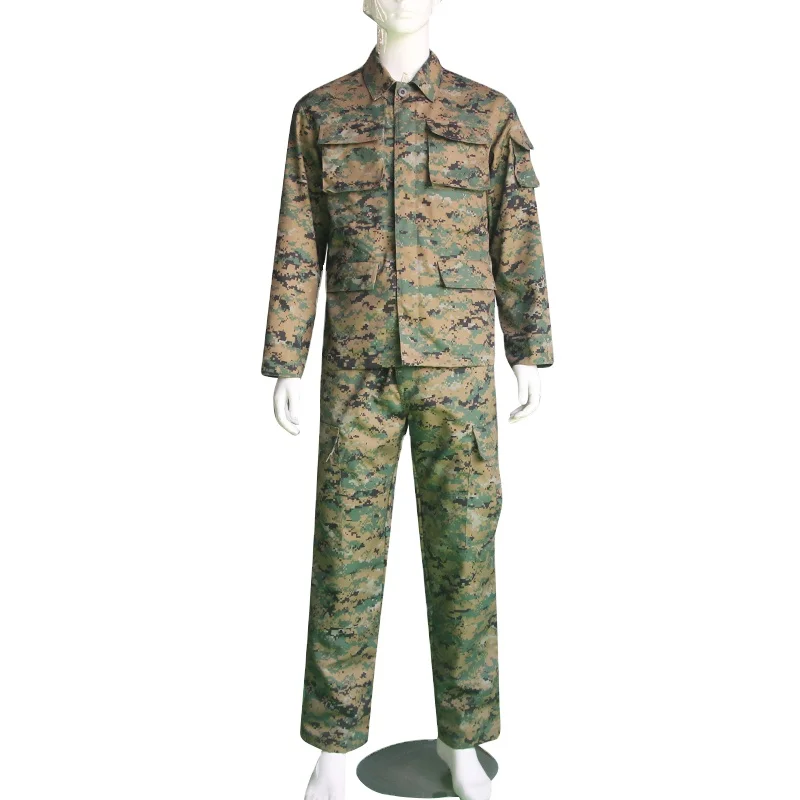 2021 OEM Factory Manufacture The Style Camouflage Suit Workwear  Bib Pants for Men Winter Plus Size