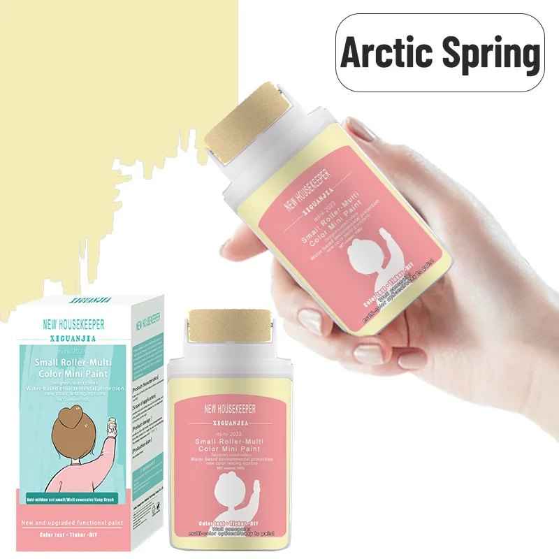 New Arrival wall paint mending wall paste small rolling brush paint graffiti to cover the wall renovating and changing color