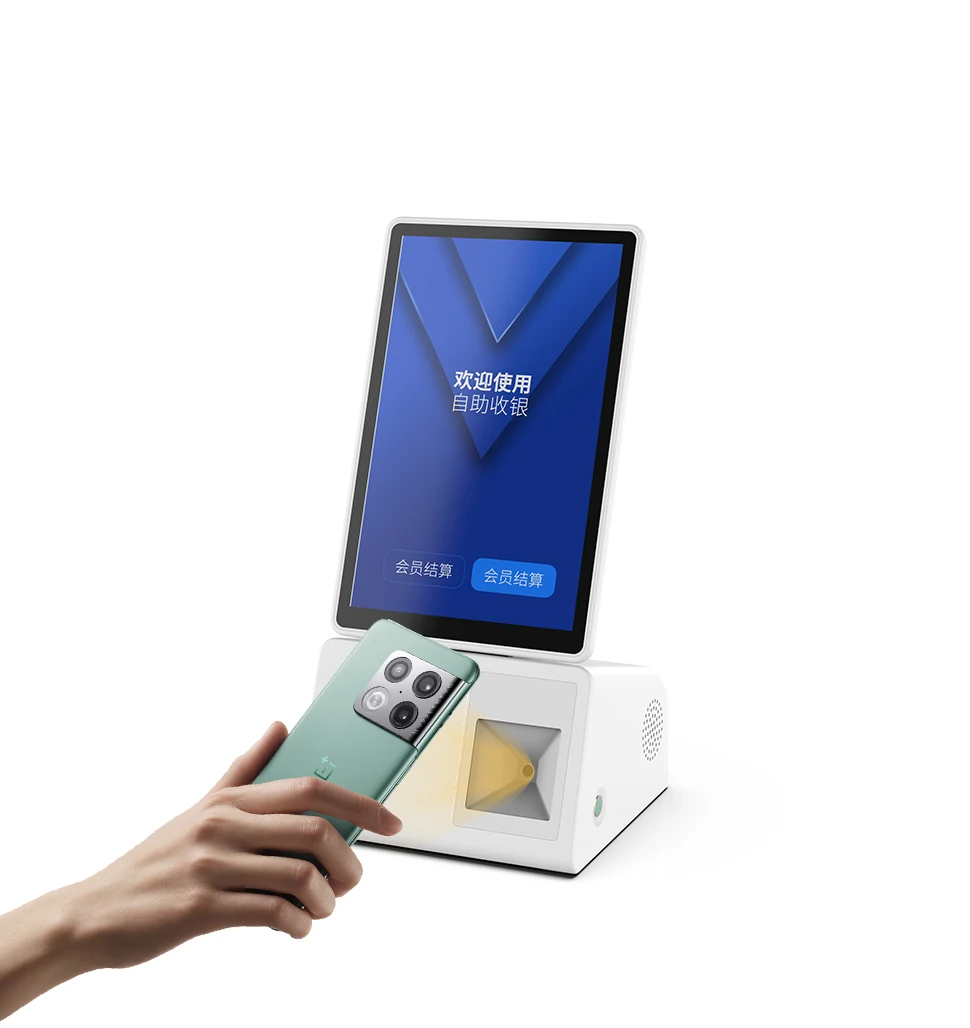 10.1 inch single screen touch cash register Supermarket cash register integrated machine with scanning code and printer