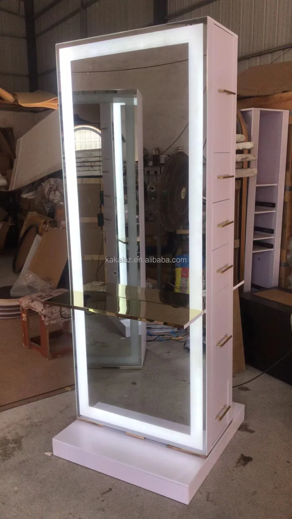 barber mirror hair salon mirror station salon styling stations with storage