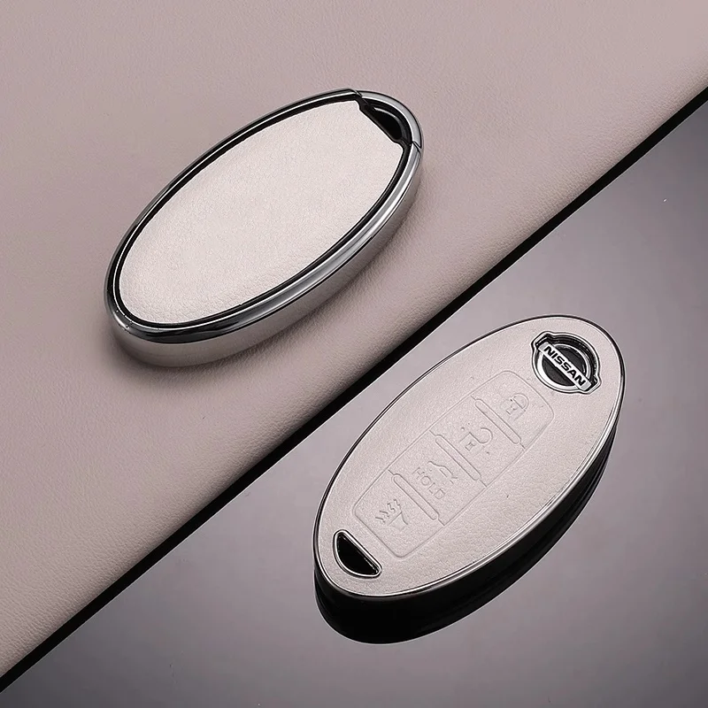 Elegant sublimation tpu leather car key case cover for Nissan Sylphy Teana Bluebird Sunny Terra Livina Ariya auto accessories