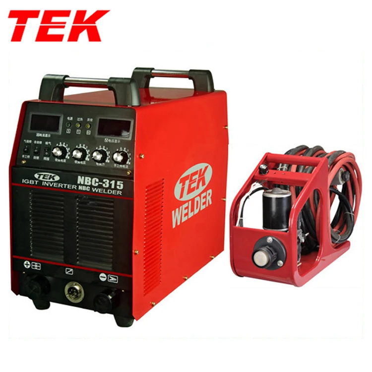 Discrete IGBT NBC315 MIG315 MAG315 FCAW315 GMAW315 Wire Feeder CO2 Protected DC Single IGBT Inverter Welding Machine OEM
