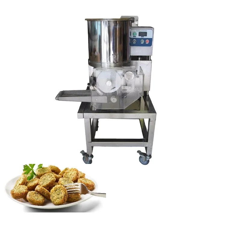 Automatic Filling Meat Cutlet Pie Making Machine Patties Forming Machine Nuggets Maker