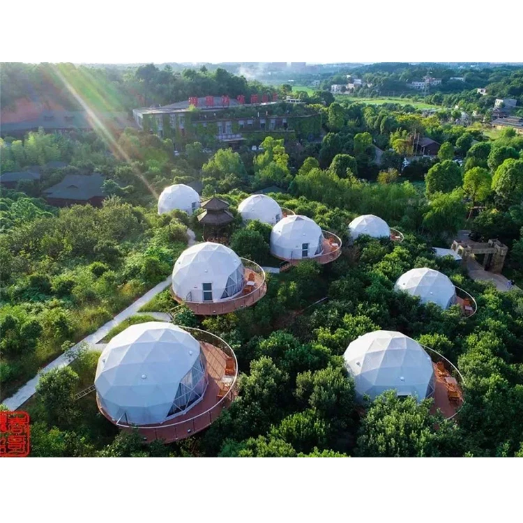  Роскошные курортные палатки для гламинга 6 х6 м изготовленные на