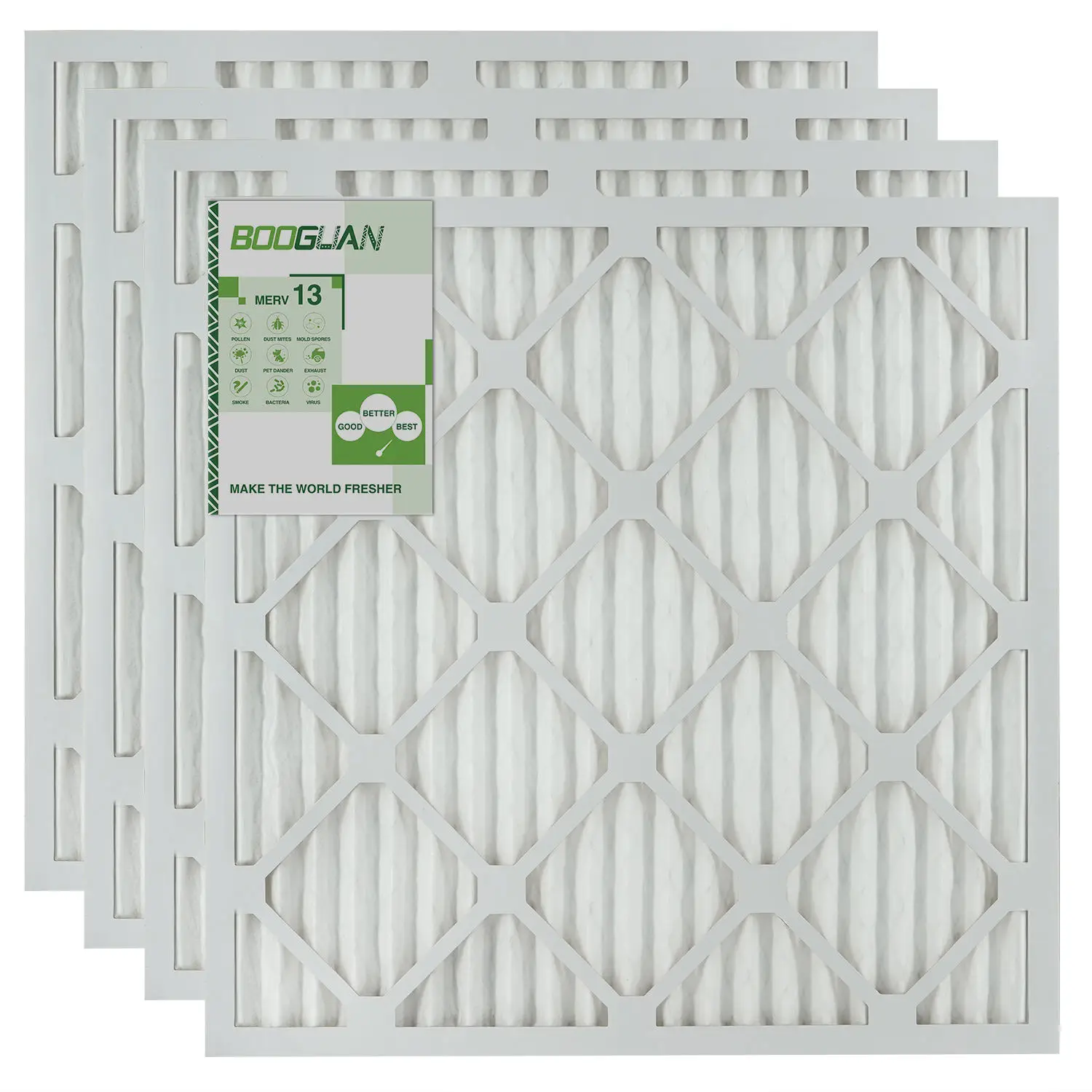 China Supplier High Quality Portable Hepa Fold HVAC Filter Air Conditioning Filter Home Air Filters