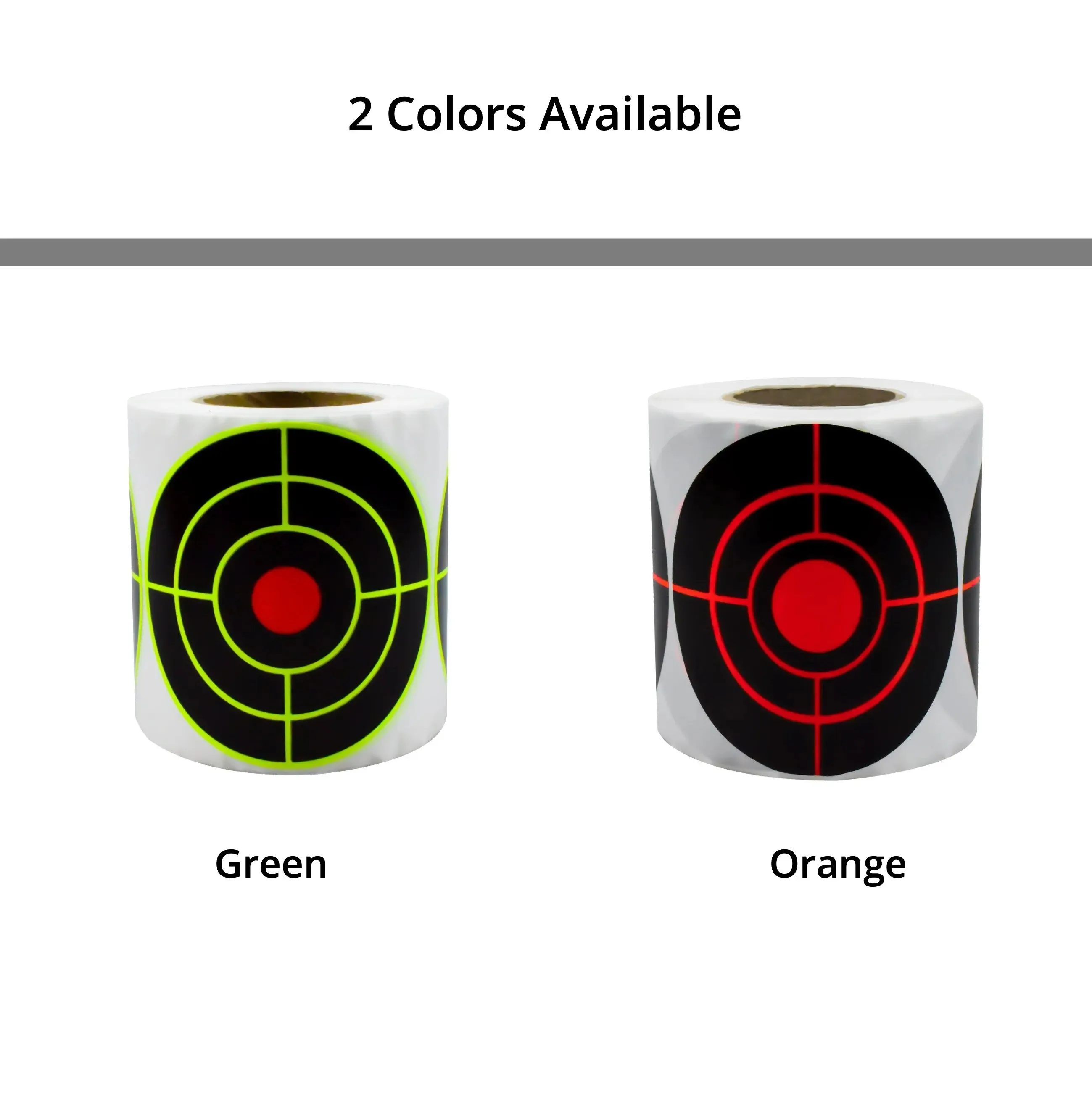 250Pcs Self Adhesive Shooting Target Sticker 7.6cm Splatter Splash Amp Reactive Practice Training Hunting Stickers