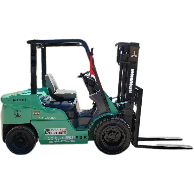 Sale of Used  MITSUBISHI 30  3tons electric forklift truck price concessions