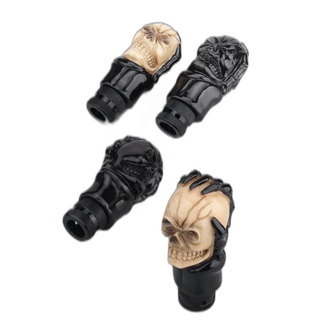 JDMotorsport88 Car Universal Manual Wicked Skull Head Gear Stick  Shift Shifter Knob