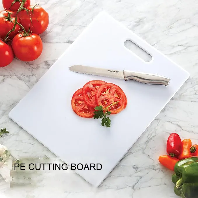 personalized cutting boards for kitchen Food Grade PE material plastic cutting board HDPE/LDPE chopping board