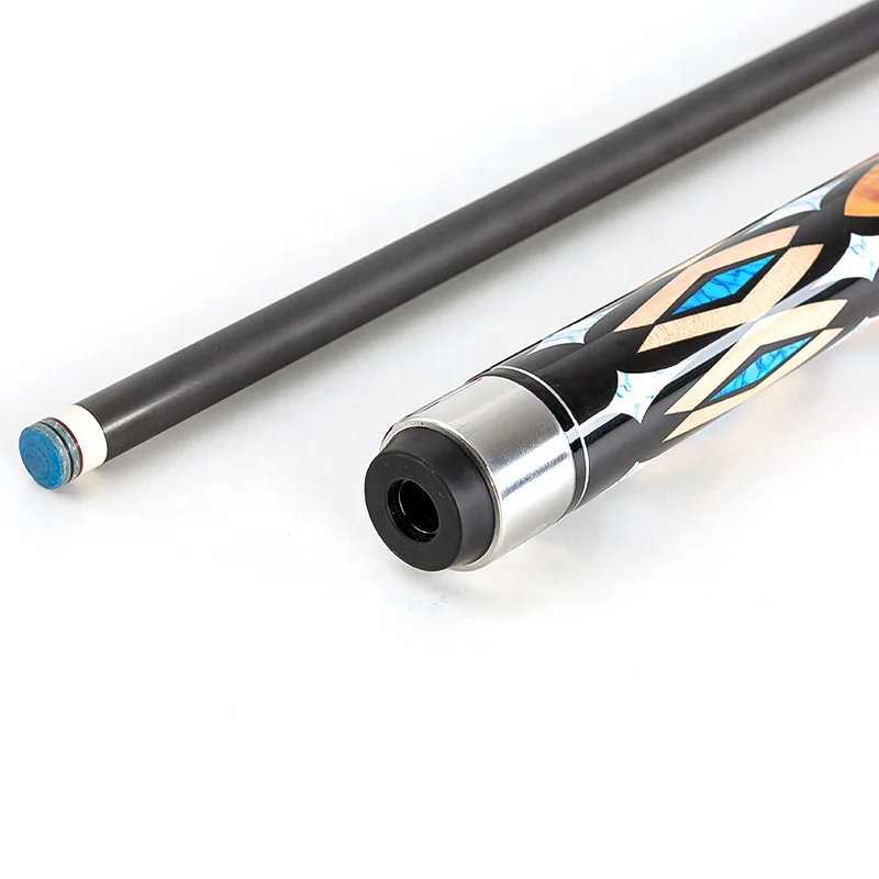 Top-ranking CARBON FIBRE 1/2 Split pool cue 12.5mm tip Superior Nine ball billiard cue stick