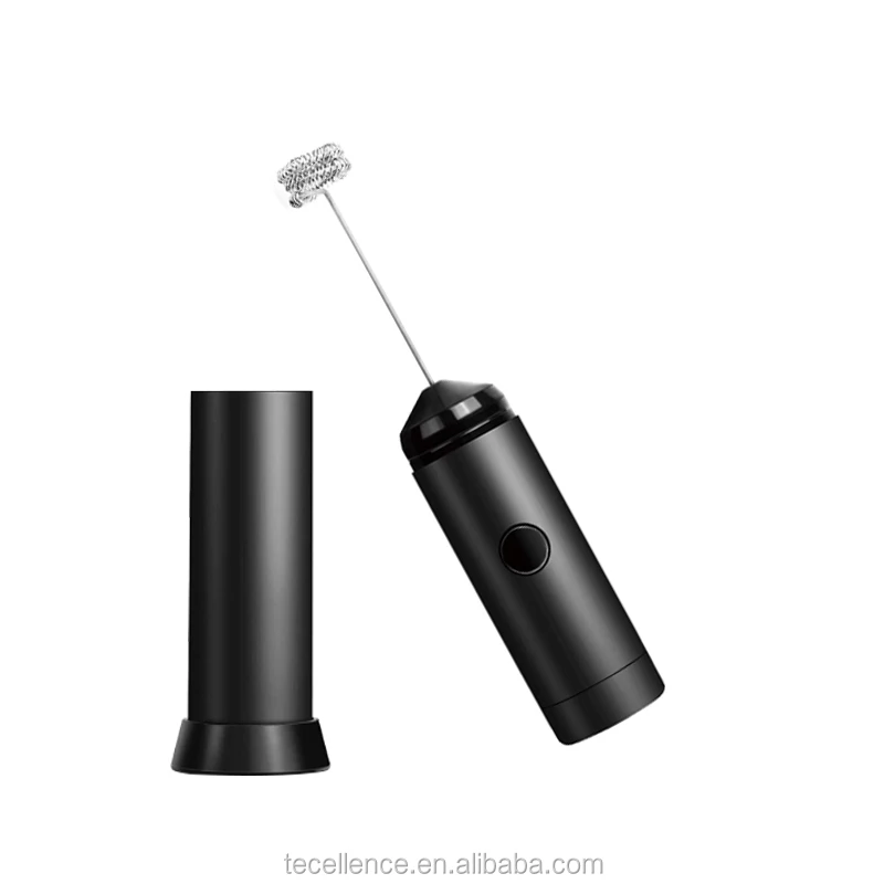 Wholesale Portable Handheld Battery Powered Electric Milk Frother for Coffee