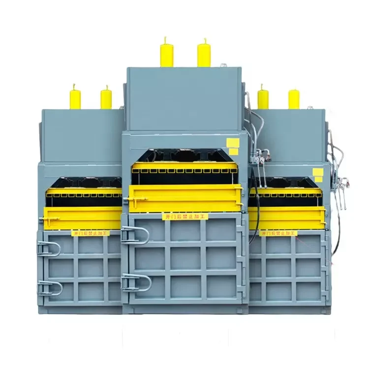 High Efficient Vertical Hydraulic Scrap Aluminum Alloy Baler Metal Press Baling Machine