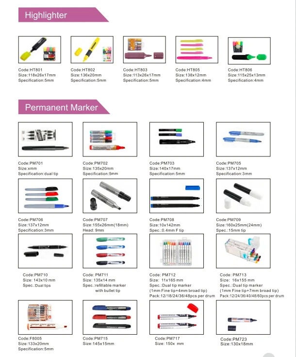 Best quality ST Tip Plastic Office Gel Ink Pen 0.5mm Gel Ink Pen Blue Black Red Color Gel Ink Pen