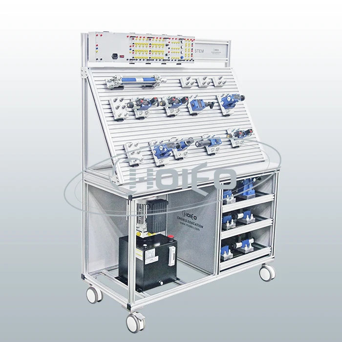 CFH-113 Electro Hydraulics Trainer with Drawer Practical Hydraulic Teaching Kit Vocational Equipment