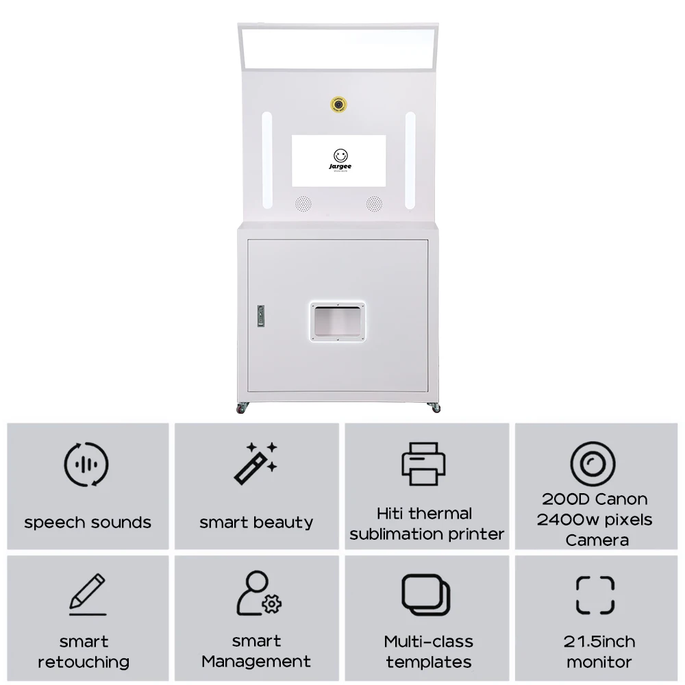 Mobile Photo Studio With Printer, Coin Type Selfie Camera, Popular Korean Moneymaking Camera In Photo Studio