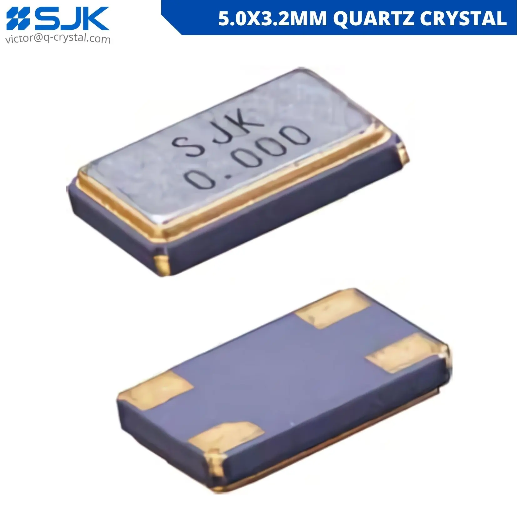 5x3,2 мм хрустальную вазу 4-контактный 1 ~ 220 МГц XTAL 5032 шов SMD -SJK-