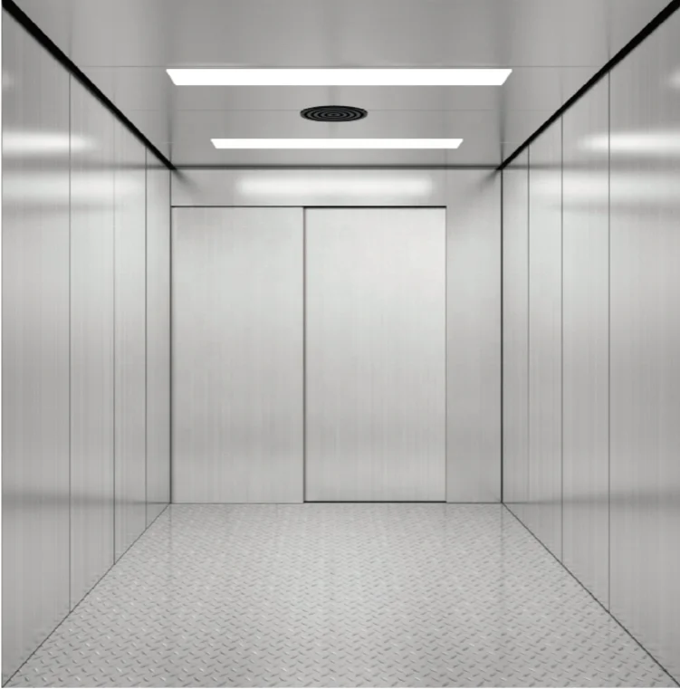 Large Space High Load Traction Drive Freight Elevator Cars Parking Underground Car Lifts for Home Garage