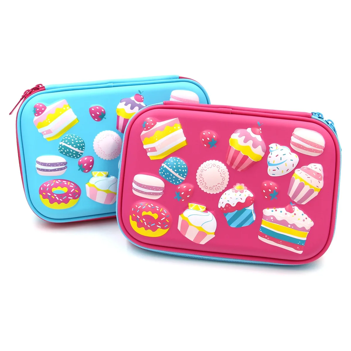 Factory wholesale High Quality New Design 3d Custom Kids Hard Shell Eva Pencil Case School Cute With Good Price In Bulk