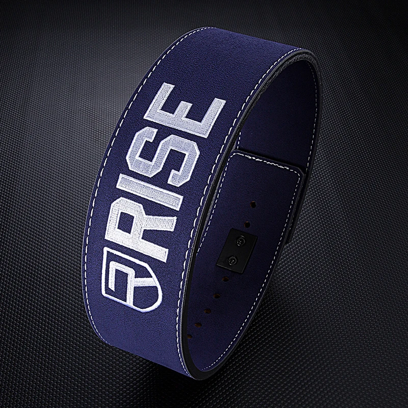 Fitness Body building cowhide gym waist trainer belts for men lever weight lifting belt leather weightlifting