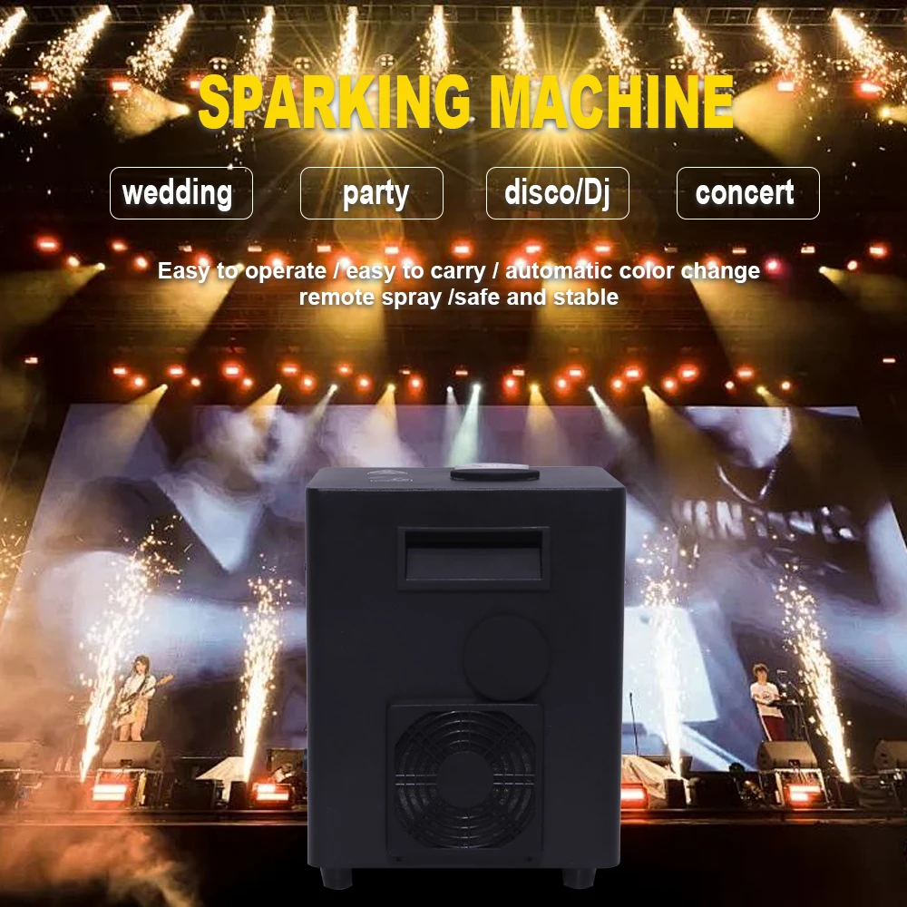 YILIN 600W DMX Wireless Sparkler Machine High Quality Cold Spark Machine For Wedding Party Stage Factory