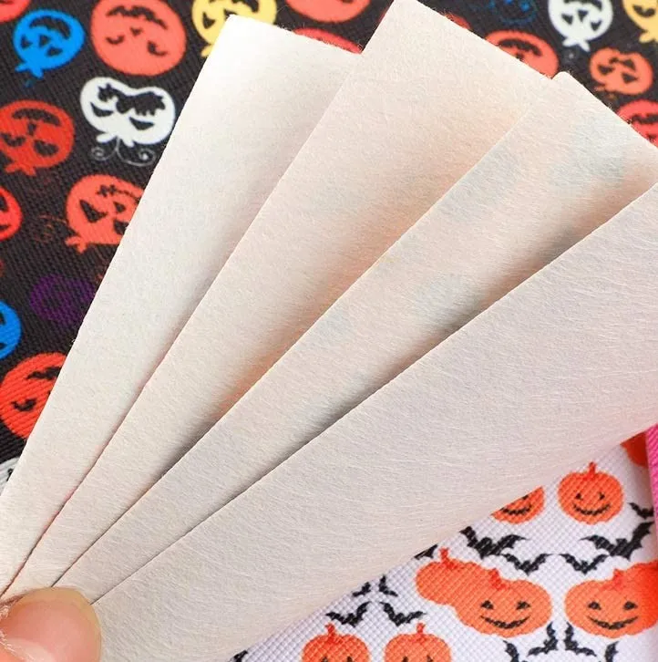 Искусственная кожа Helloween с рождественским кожаным принтом искусственная для украшения сделай сам банты листы из искусственной кожи