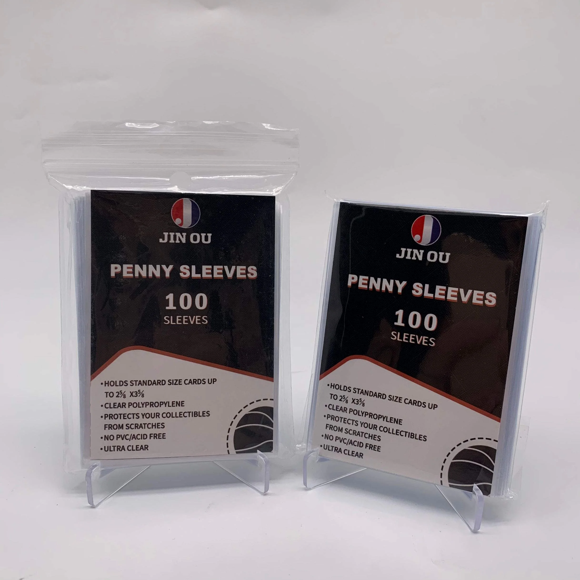 Высококачественные рукава для торговых карт JO-TC-09 Card Penny Sleeve Toploader
