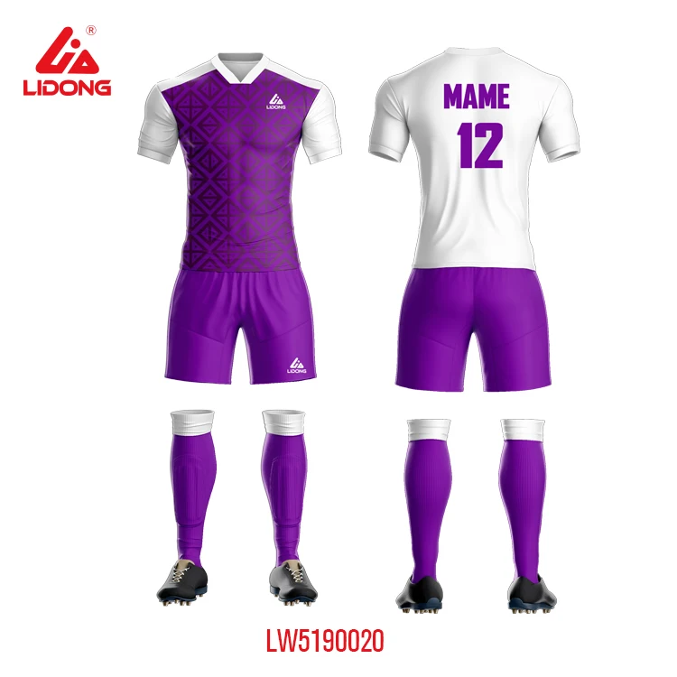 Custom Brand Logo Design Sport Wear Soccer Kit Tracksuit Full Sublimation Set Football Kit or Cutsew Sportswear