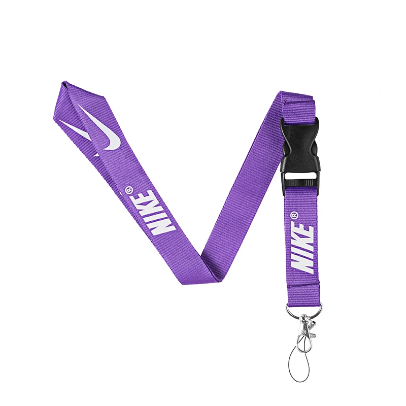 Good Price Recycled Flat Polyester Badge Holder Imprinted Plain Neck Strap Custom Printed Lanyard