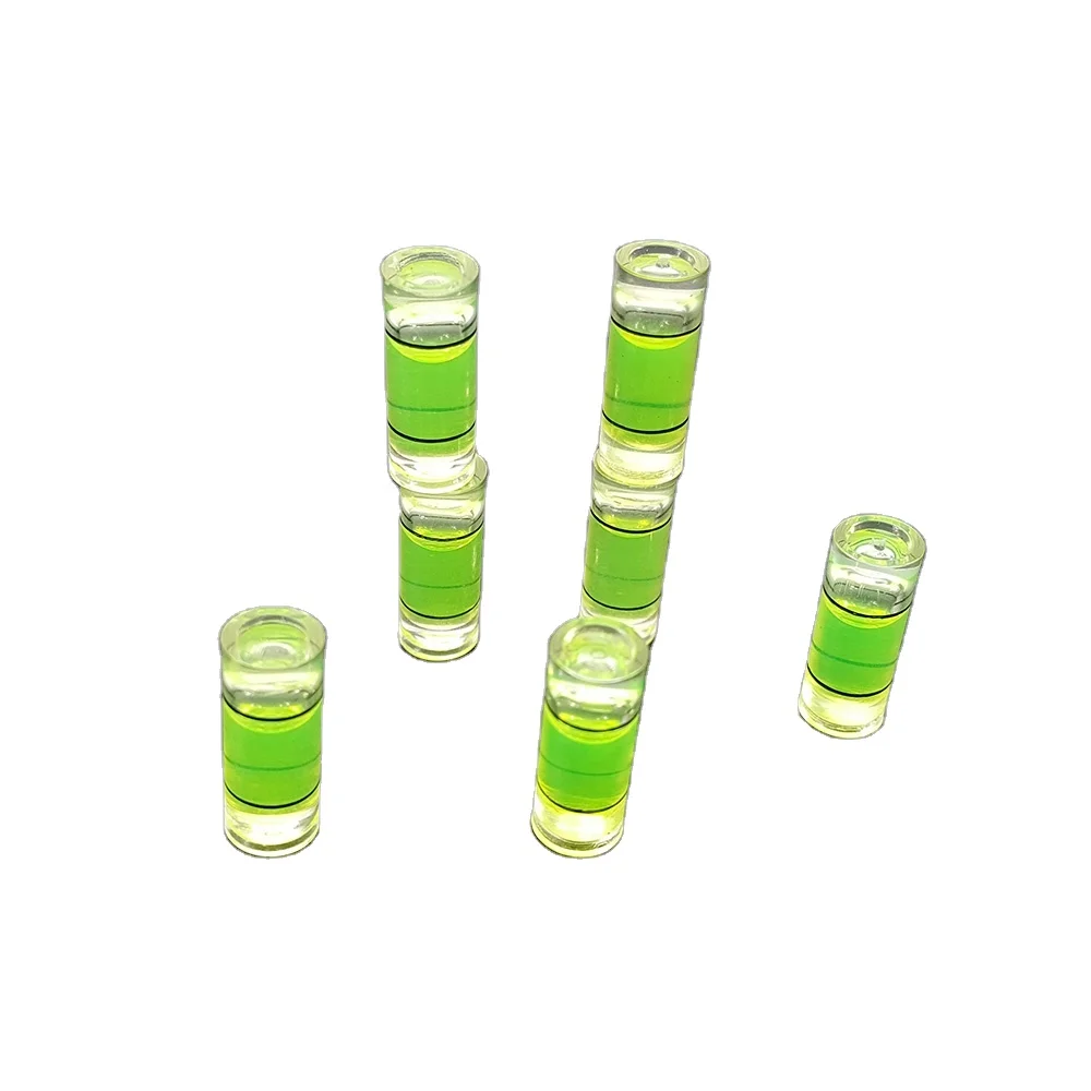 High Precision Plastic Acrylic Small Spirit Level Bubble Level for Measuring Tools