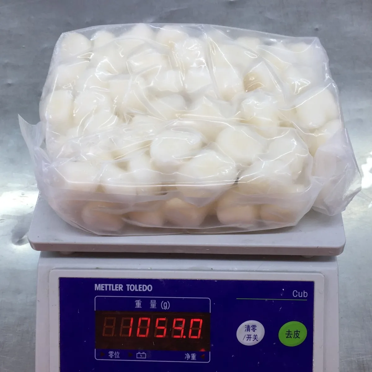 Bulk Packaging bay scallop