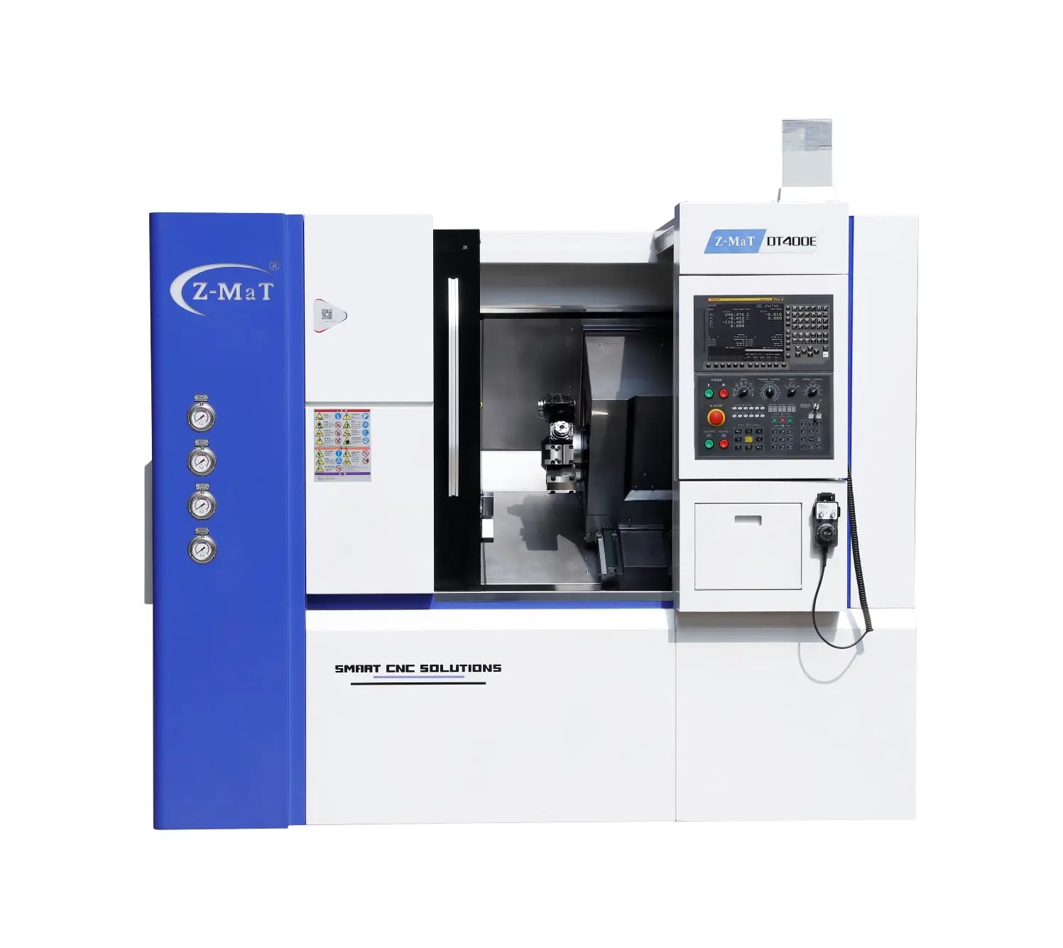 Z-MaT direct factory 4-Axis Metalworking  CNC lathe Turning Center DT400 with CE/ISO