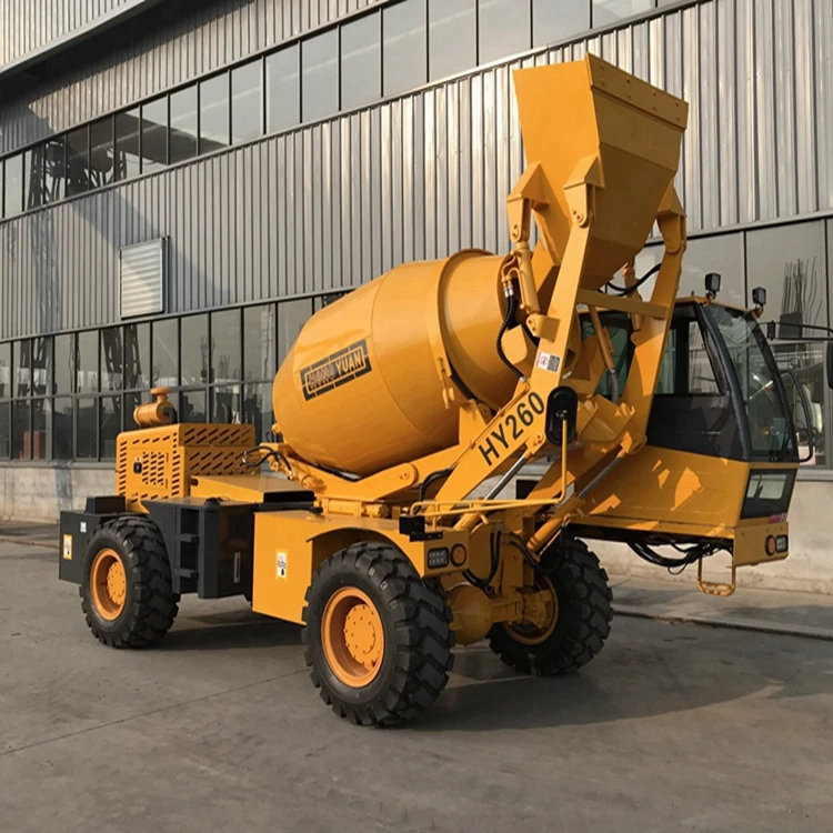 JBC 2.6 m3 diesel self loading concrete mixer in stock