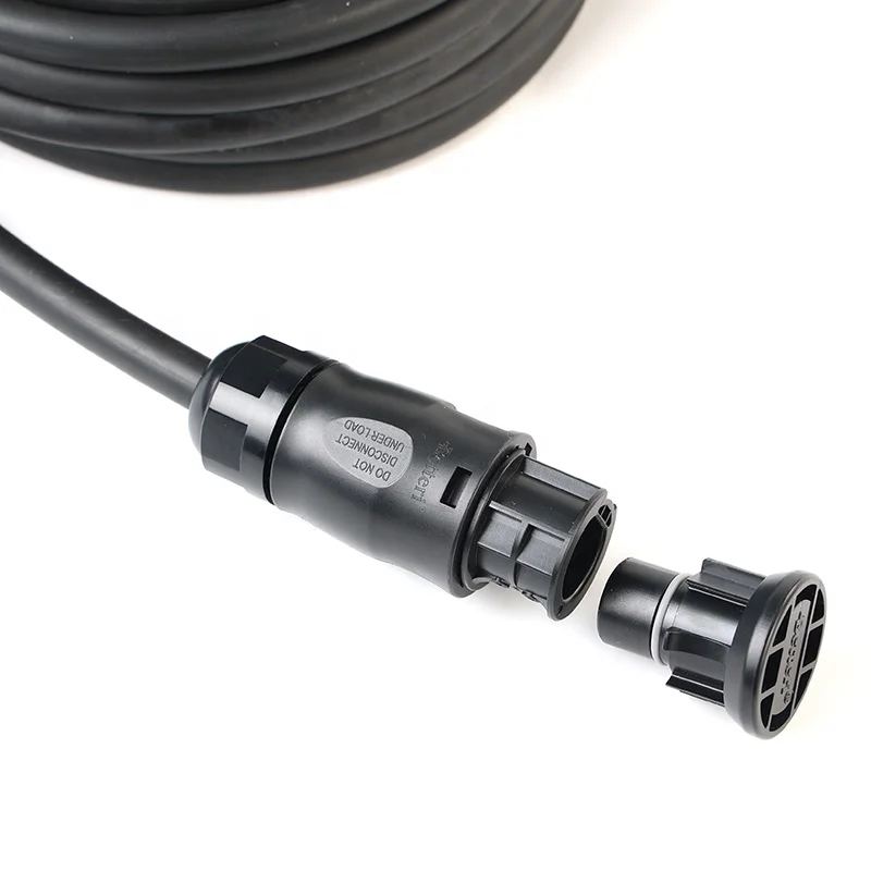IP68 BC01 Female 3M Cable To IP44 Schuko Plug Rubber Wire 3G1.5mm2 Power Cord