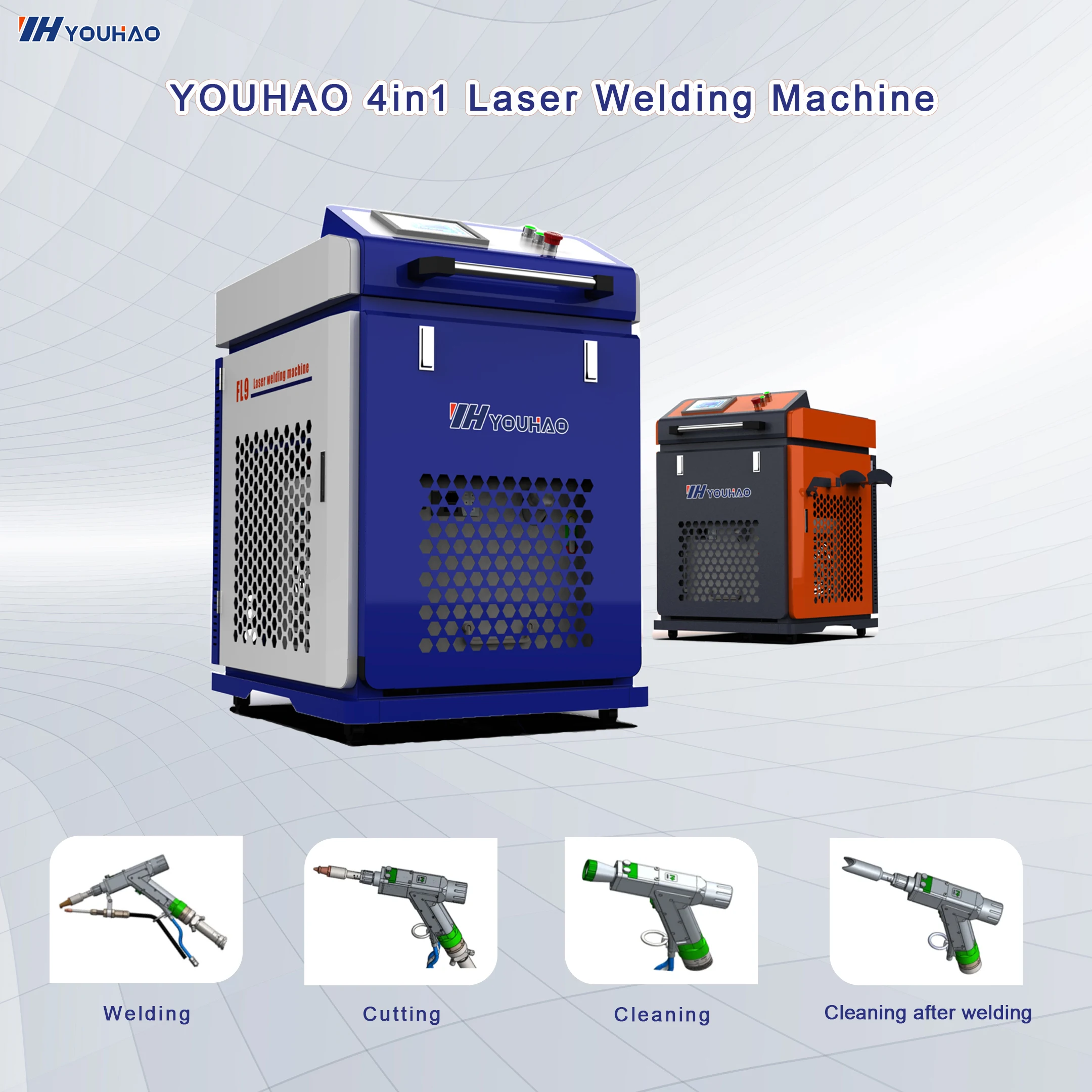 Multifunctional automatic 3000w Wholesale Laser welding Gun 3In1 Machine For Metal Welding And Cutting And Rust Removal 2KW 3kw